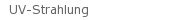 UV-Strahlung